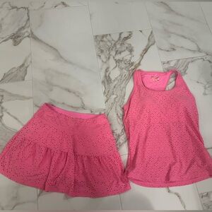 Lilly Pulitzer Luxletic Skort and Bra/tank
